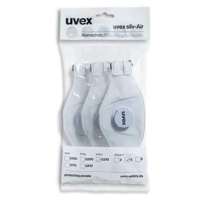Produktbild von uvex - Faltmaske silv-Air premium 5310 FFP3