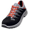 Produktbild von uvex - 2 trend Halbschuhe S1 69078 schwarz/rot/grau, Weite 11, Größe 51