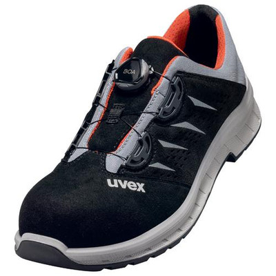 Produktbild von uvex - 2 trend Halbschuhe S1P 69082 schwarz/grau/rot, Weite 11, Größe 50