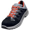 Produktbild von uvex - 2 trend Halbschuhe S2 69098 schwarz/grau/rot, Weite 11, Größe 44