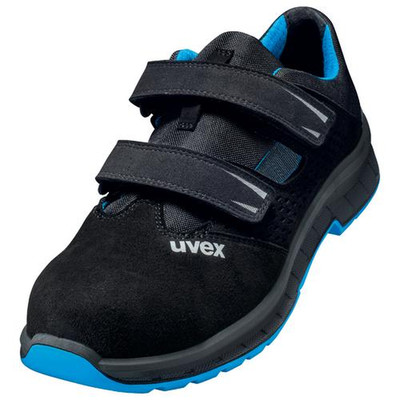 Uvex 2 Trend Sandalen S1 69368 Schwarz/blau, Weite 11, Größe 44