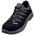 Produktbild von uvex - 2 trend Halbschuhe S1 69477 schwarz/grau, Weite 10, Größe 45