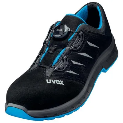 Produktbild von uvex - 2 trend Halbschuhe S1P 69381 schwarz/blau, Weite 10, Größe 52