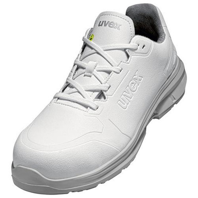 Uvex 1 Sport White Halbschuhe S3 65823 Weiß, Weite 12, Größe 43