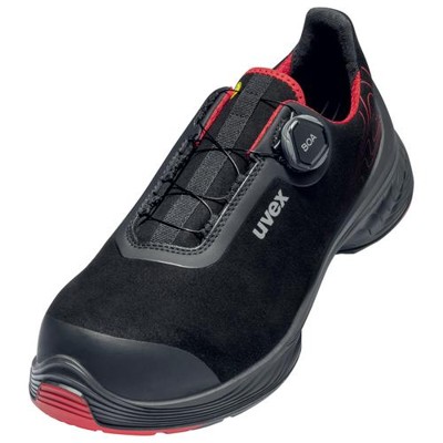 Produktbild von uvex - 1 G2 Halbschuhe S3 68403 schwarz/rot, Weite 12, Größe 38