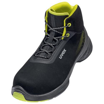 Uvex 1 G2 Stiefel S2 68459 Schwarz/gelb, Weite 12, Größe 42